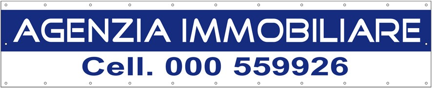 Art. 2198/4 - Striscione 500x100 cm