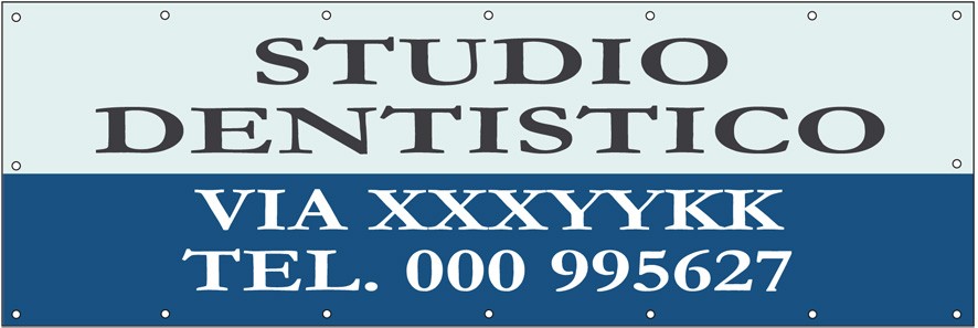 Art. 2202/2 - Striscione 300x100 cm