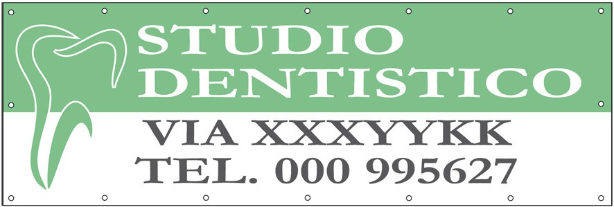 Art. 2204/2 - Striscione 300x100 cm