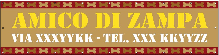 Art. 2207/3 - Striscione 400x100 cm