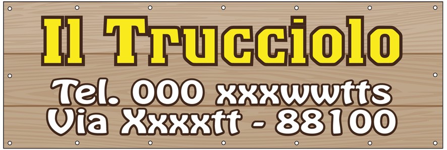 Art. 2223/2 - Striscione 300x100 cm
