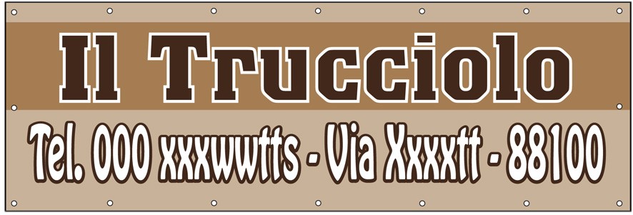 Art. 2224/2 - Striscione 300x100 cm