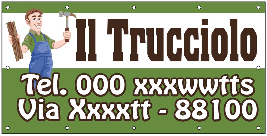 Art. 2225/1 - Striscione 200x100 cm