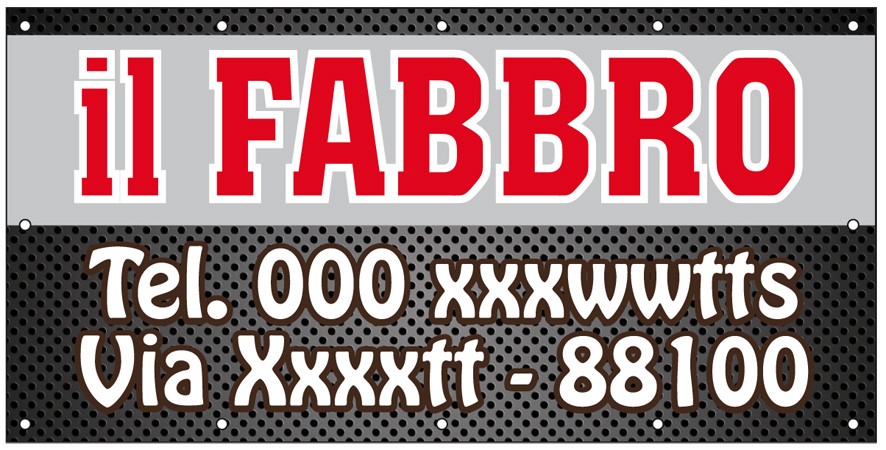 Art. 2227/1 - Striscione 200x100 cm