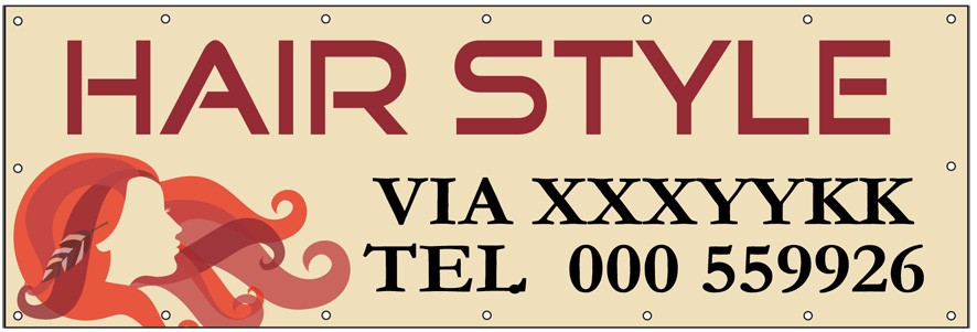 Art. 2229/2 - Striscione 300x100 cm