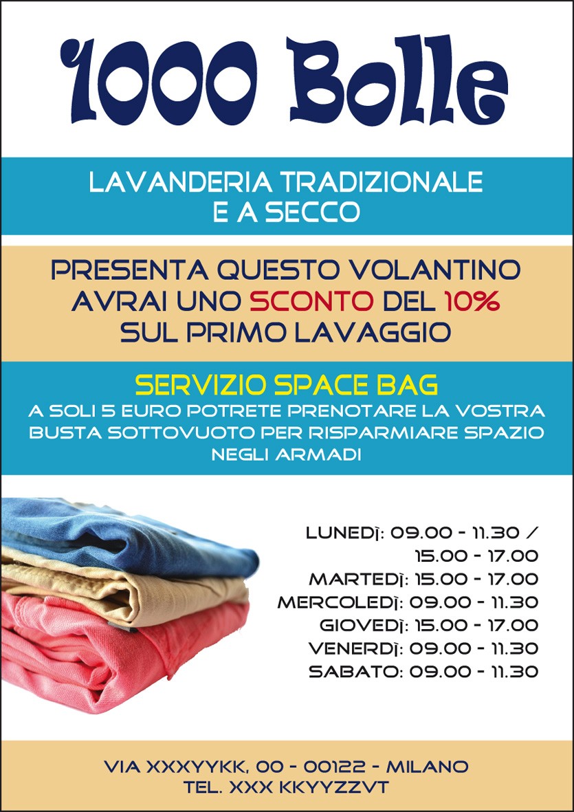 Esempio volantino