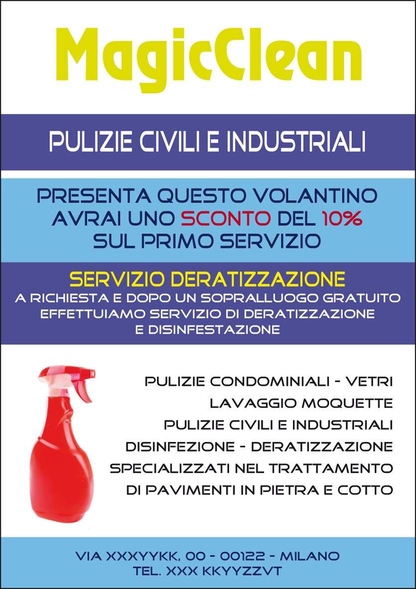 Esempio volantino
