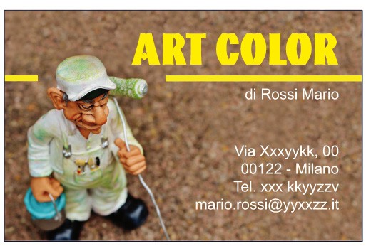 Art. 439-2 - Biglietto da visita 85x55 mm