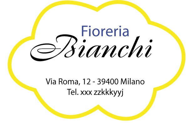 Art. 533/5 - Etichetta chiudi pacco 40x27 mm 