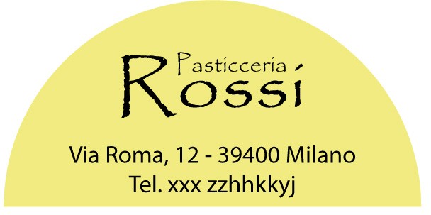 Art. 538/7 - Etichetta chiudi pacco 50x25 mm 