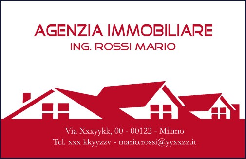 Art. 551 - Biglietto da visita 85x55 mm