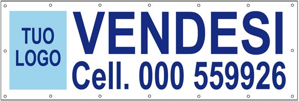 Art. 607/2 - Striscione 300x100 cm