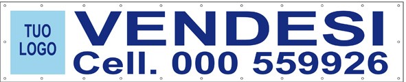 Art. 607/4 - Striscione 500x100 cm