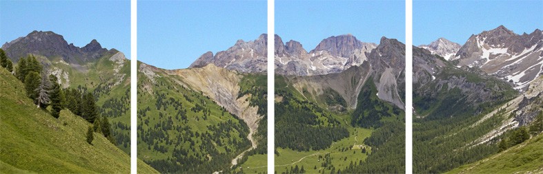 Art. 612s - 4 parti Quadro in plexiglass stampa brillante