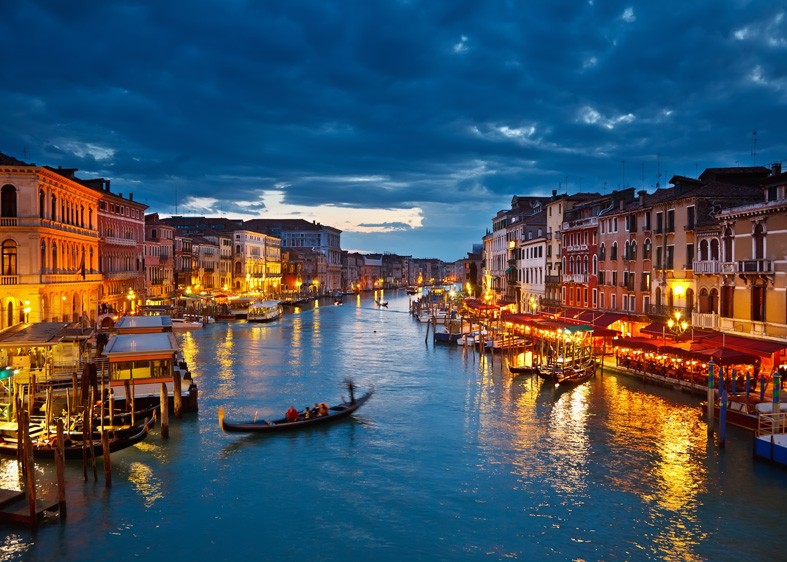 Art. 706 - Quadro in plexiglass stampa brillante "Venezia"