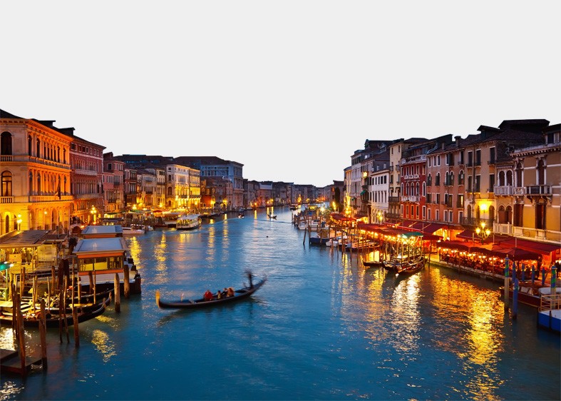 Art. 706x - Quadro in plexiglass stampa brillante "Venezia"