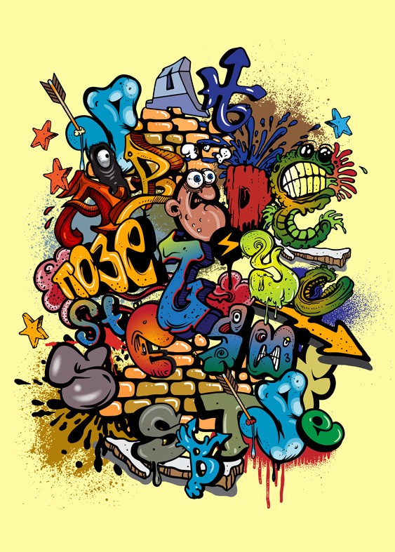 Art. 1751 - Quadro su tela canvas lucida "Murales"