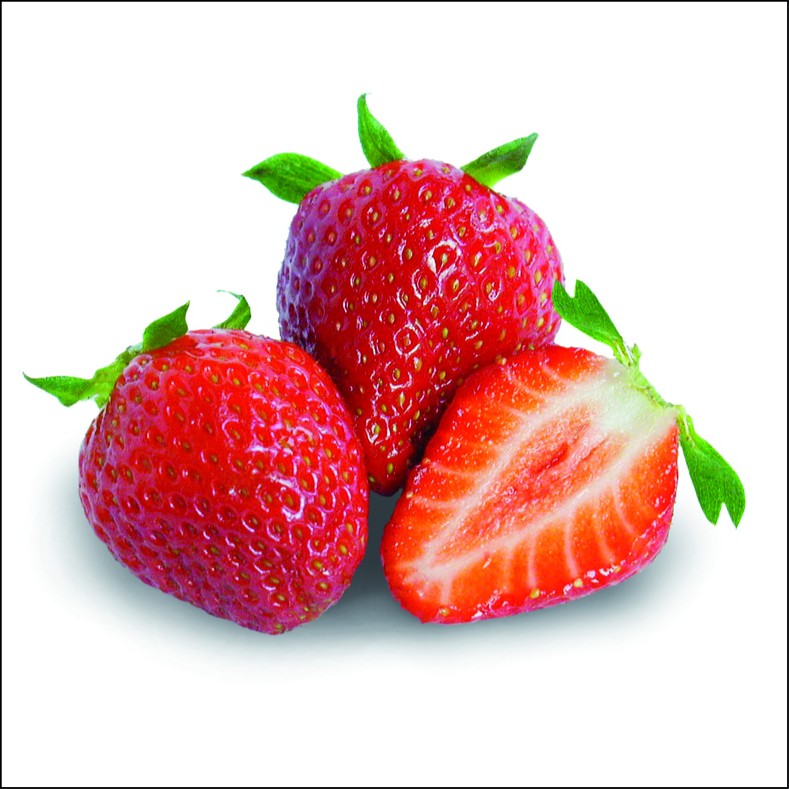 Art. 1959q - Quadro su tela canvas lucida "Fragole"