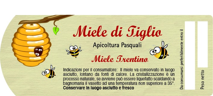 Esempio etichetta