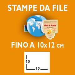ETICHETTE - Formato fino a 10x12 cm