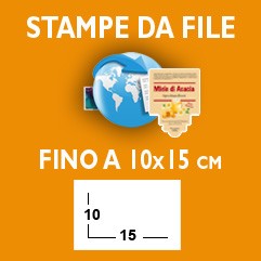 ETICHETTE - Formato fino a 10x15 cm