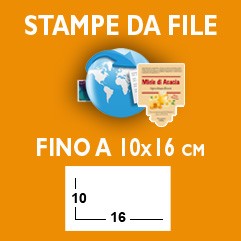 ETICHETTE - Formato fino a 10x16 cm