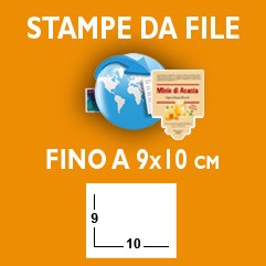 ETICHETTE - Formato fino a 9x10 cm