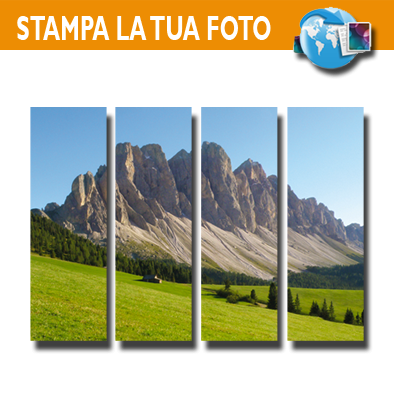 FORMATO 4 SETTORI - 40+40+40+40x120 cm