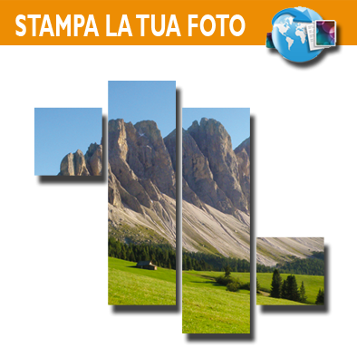 FORMATO SETTORI SFALSATI 4 pezzi - 120x100 cm