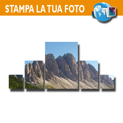 FORMATO SETTORI SFALSATI 5 pezzi - 210x100 cm