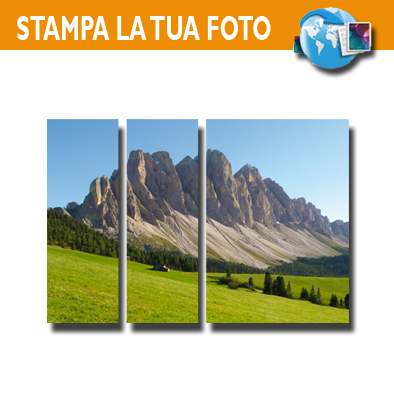 FORMATO 3 SETTORI DIVERSI - 35+35+70x100 cm