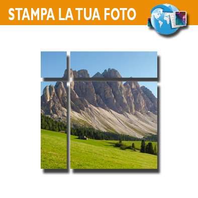 FORMATO 4 SETTORI DIVERSI - 30+100x30+100 cm