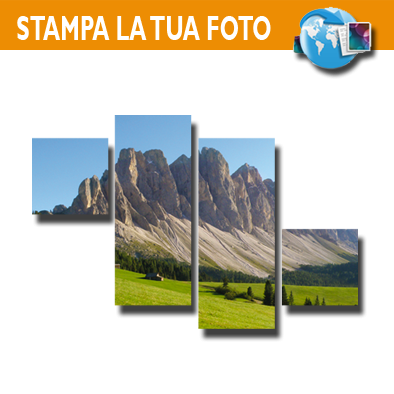 FORMATO SETTORI SFALSATI 4 pezzi - 120x75 cm