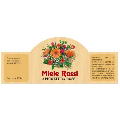 Esempio etichetta