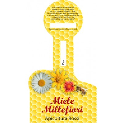 Art. 1608 - Etichetta miele 125x70 mm