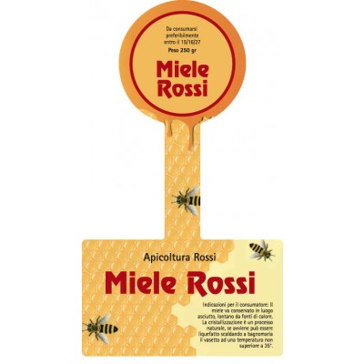 Art. 1614 - Etichetta miele 125x70 mm