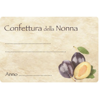 Esempio etichetta