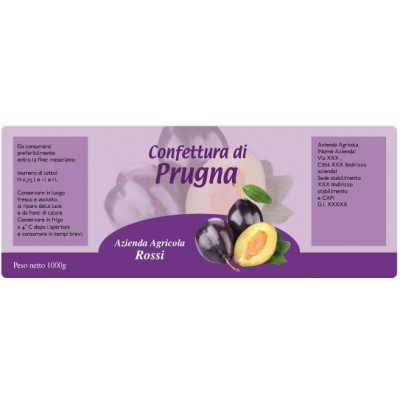 Esempio etichetta