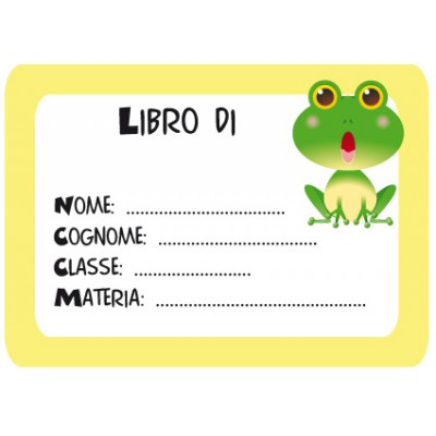 Esempio etichetta