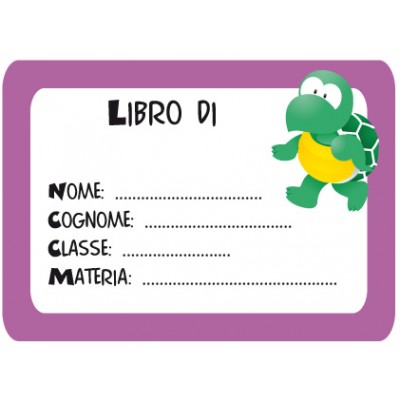 Esempio etichetta