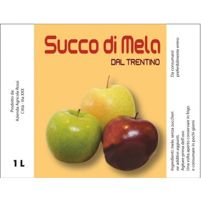 Esempio etichetta