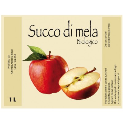 Esempio etichetta