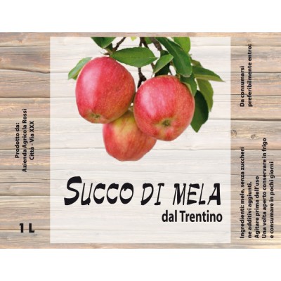 Esempio etichetta