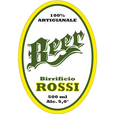 Esempio etichetta