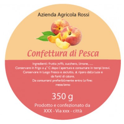 Esempio etichetta