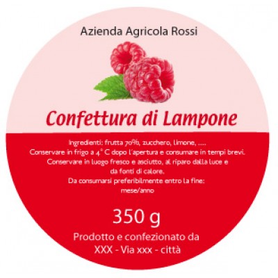 Esempio etichetta