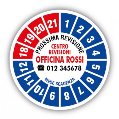 Esempio di adesivo