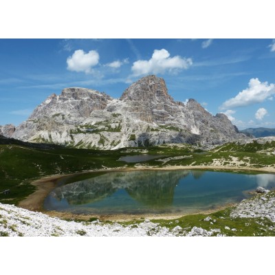 Art. 1010 - Quadro in plexiglass stampa brillante "Tre cime di Lavaredo"