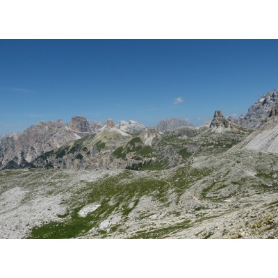 Art. 2012 - Quadro su tela canvas lucida "Tre cime di Lavaredo"