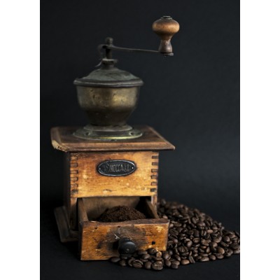 Art. 2051 - Quadro su tela canvas lucida "Macina caffè"
